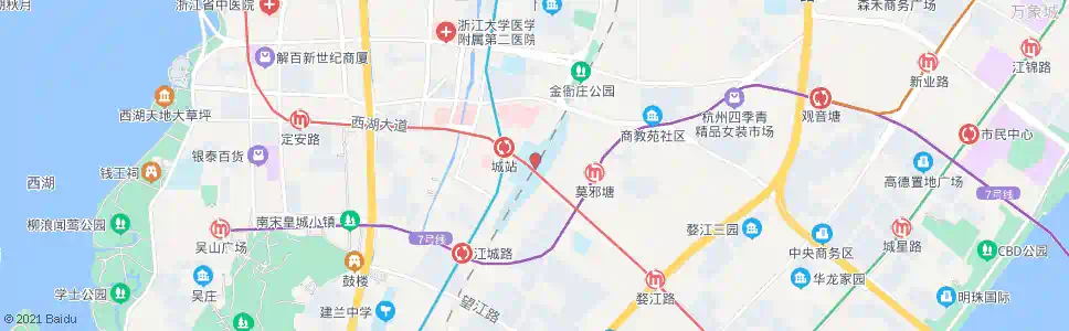 杭州龙潭_公交站地图_杭州公交_妙搜公交查询2025