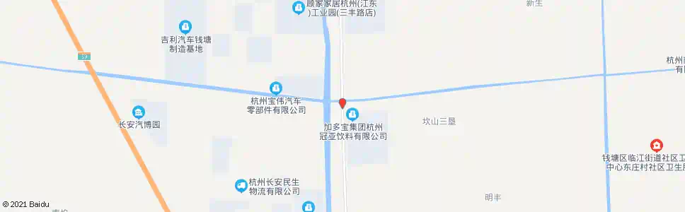杭州梅林大道江东五路口_公交站地图_杭州公交_妙搜公交查询2025