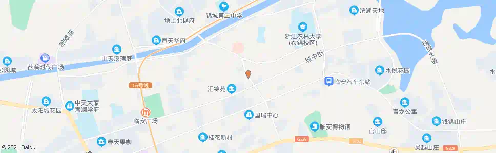 杭州城中街口_公交站地图_杭州公交_妙搜公交查询2025