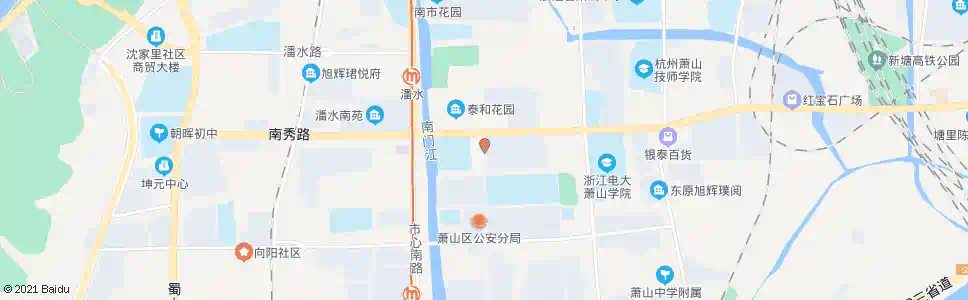 杭州四季花城_公交站地图_杭州公交_妙搜公交查询2025