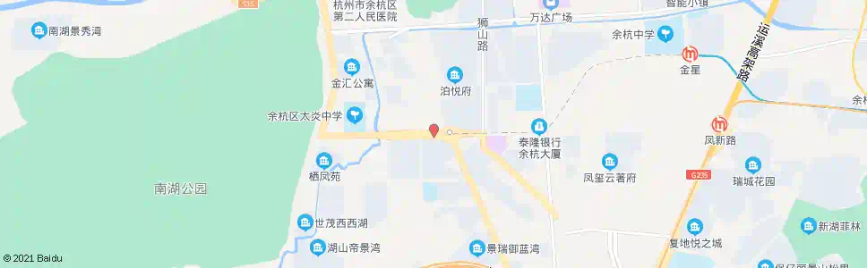 杭州叉路口_公交站地图_杭州公交_妙搜公交查询2025