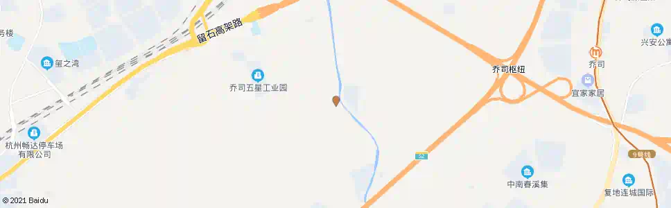 杭州仓桥村(民主村)_公交站地图_杭州公交_妙搜公交查询2025