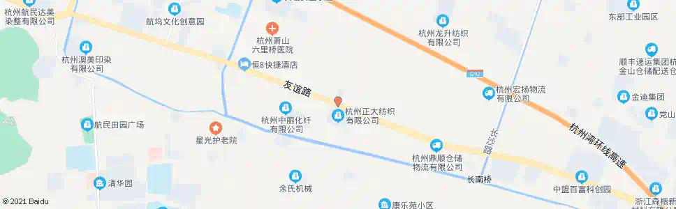 杭州永联村_公交站地图_杭州公交_妙搜公交查询2025