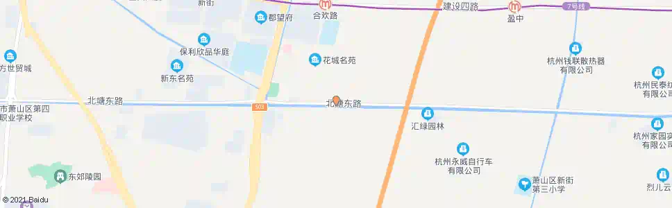 杭州朝阳桥_公交站地图_杭州公交_妙搜公交查询2025