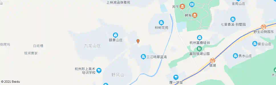 杭州鸣翠蓝湾_公交站地图_杭州公交_妙搜公交查询2025