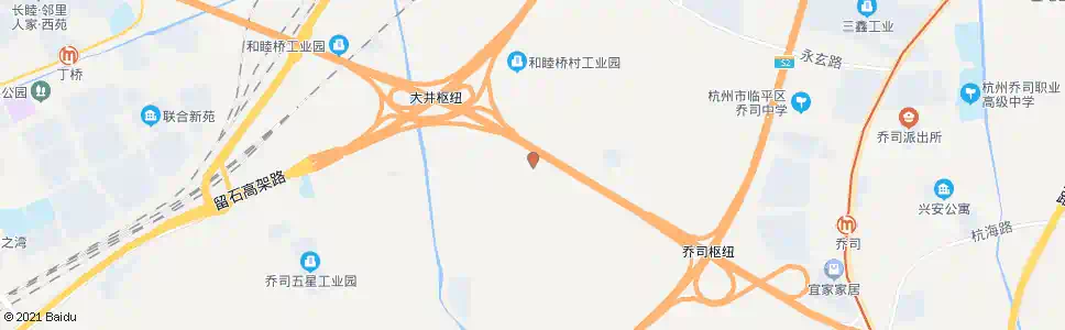 杭州建民村口_公交站地图_杭州公交_妙搜公交查询2025
