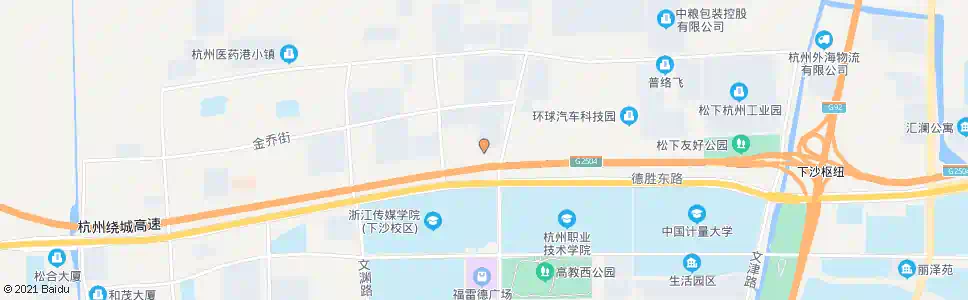 杭州锦阳人力_公交站地图_杭州公交_妙搜公交查询2025