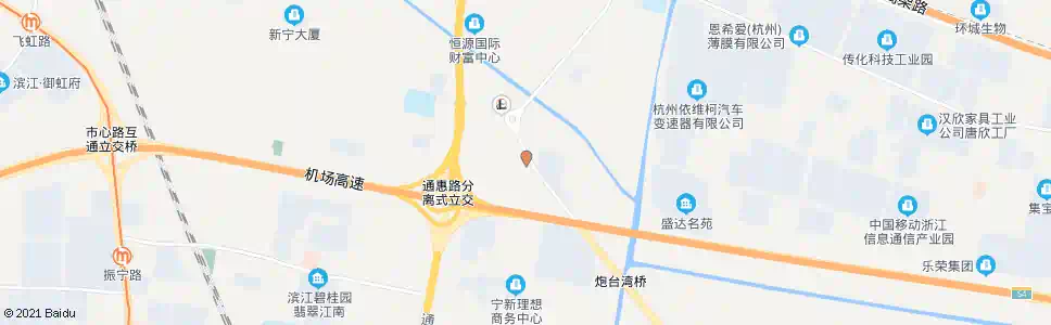 杭州宁鑫轴承_公交站地图_杭州公交_妙搜公交查询2025