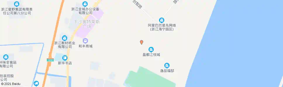 杭州春潮路海河路口_公交站地图_杭州公交_妙搜公交查询2025