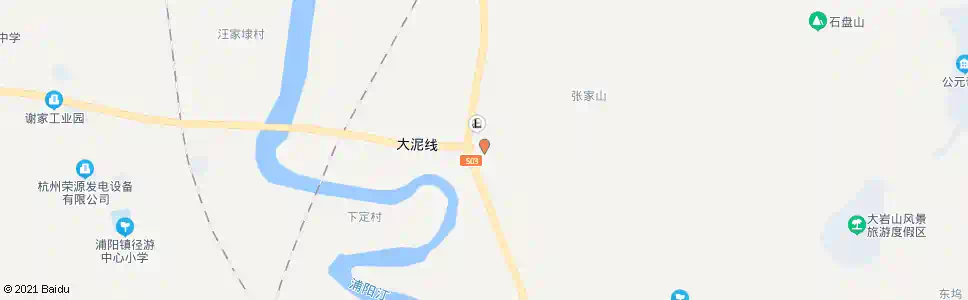 杭州泥桥头南_公交站地图_杭州公交_妙搜公交查询2025
