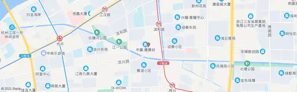 杭州春晓路滨兴路口_公交站地图_杭州公交_妙搜公交查询2025