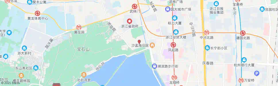 杭州青少年活动中心_公交站地图_杭州公交_妙搜公交查询2025