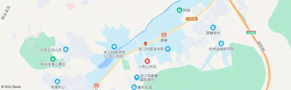 杭州头山门_公交站地图_杭州公交_妙搜公交查询2025