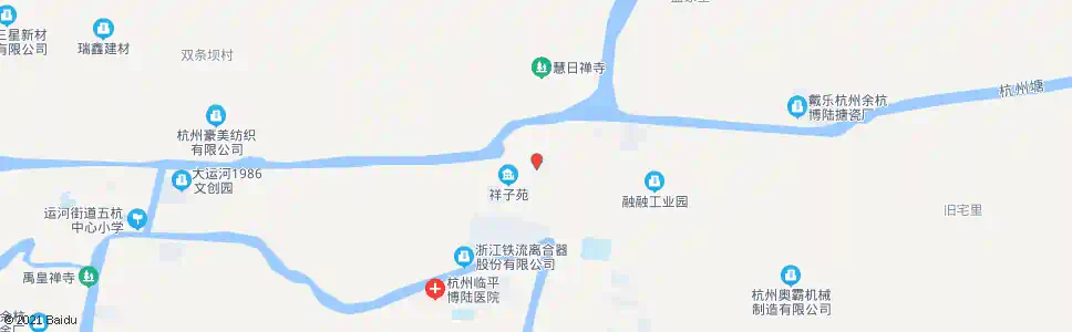 杭州南园村_公交站地图_杭州公交_妙搜公交查询2025