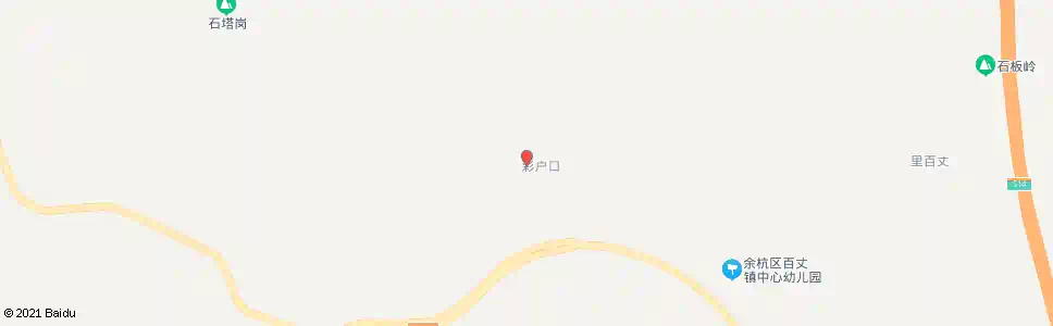 杭州彩坞口_公交站地图_杭州公交_妙搜公交查询2025