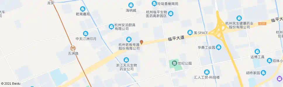 杭州临平大道塘宁路口_公交站地图_杭州公交_妙搜公交查询2025