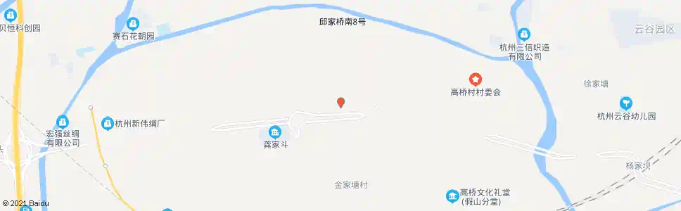 杭州贾八房_公交站地图_杭州公交_妙搜公交查询2025