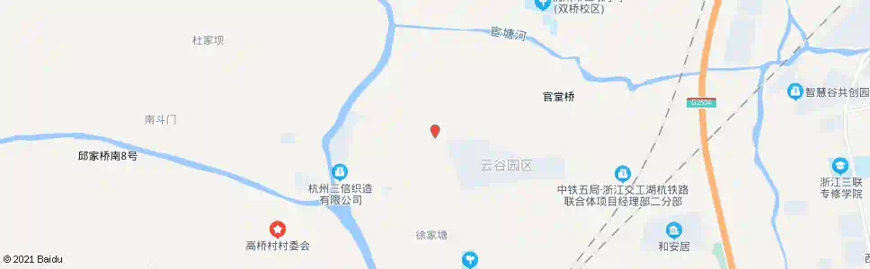 杭州油车桥西_公交站地图_杭州公交_妙搜公交查询2025