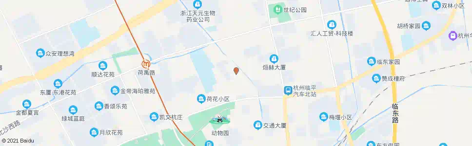 杭州星火北路_公交站地图_杭州公交_妙搜公交查询2025