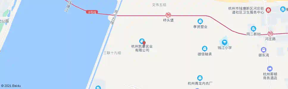 杭州三联村_公交站地图_杭州公交_妙搜公交查询2025
