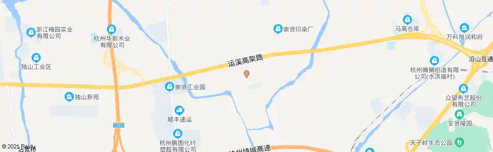杭州后车浜_公交站地图_杭州公交_妙搜公交查询2025