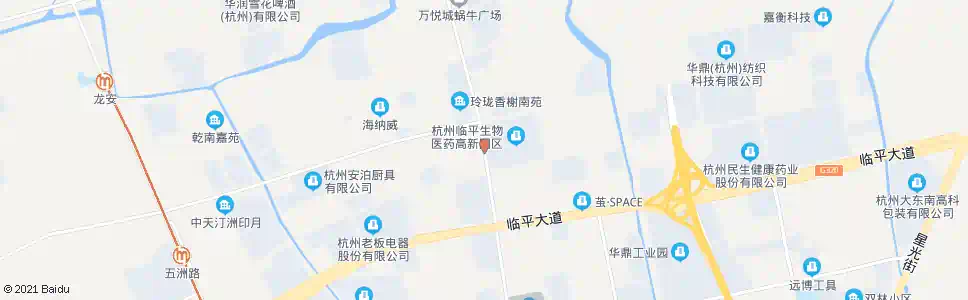 杭州东湖北路五洲路口_公交站地图_杭州公交_妙搜公交查询2025