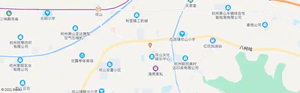 杭州八柯线商贸路口_公交站地图_杭州公交_妙搜公交查询2025