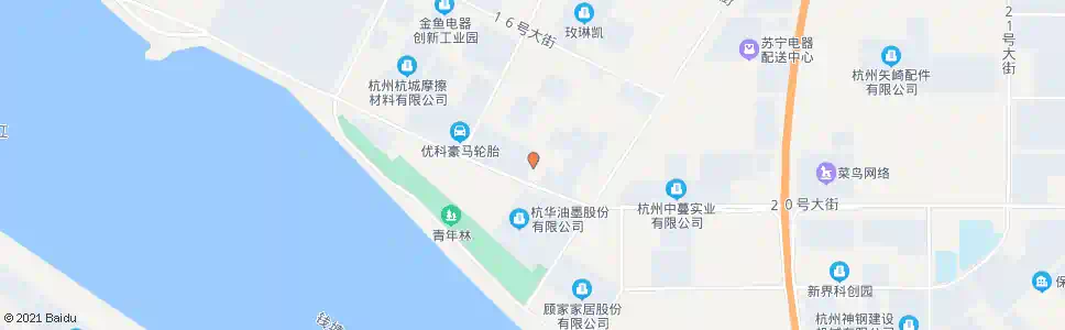杭州五号路二十号大街口_公交站地图_杭州公交_妙搜公交查询2025