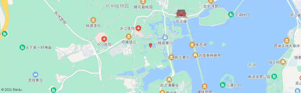 杭州杭州花圃_公交站地图_杭州公交_妙搜公交查询2025
