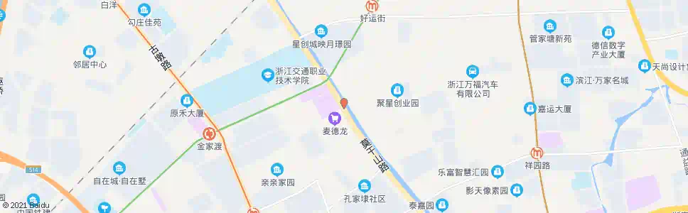 杭州通运路莫干山路口_公交站地图_杭州公交_妙搜公交查询2025