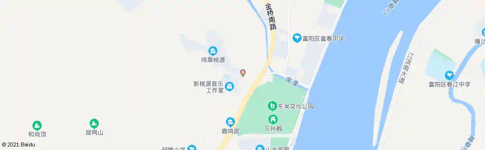 杭州鸣翠桃园_公交站地图_杭州公交_妙搜公交查询2025