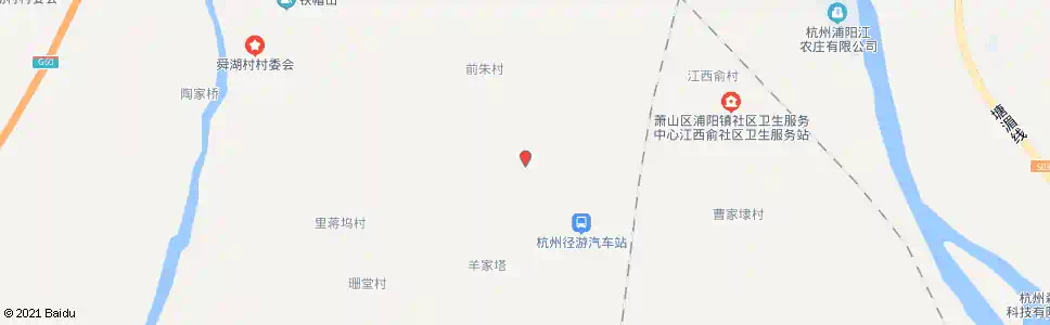 杭州安山村_公交站地图_杭州公交_妙搜公交查询2025