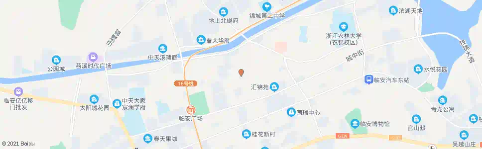 杭州西苑路口_公交站地图_杭州公交_妙搜公交查询2025