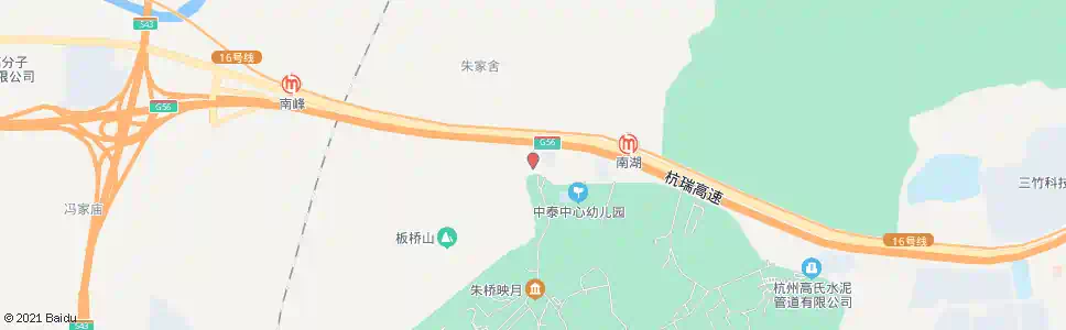 杭州跳头_公交站地图_杭州公交_妙搜公交查询2025