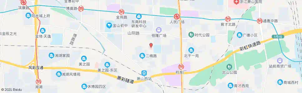 杭州医疗卫生中心(金桥北路)_公交站地图_杭州公交_妙搜公交查询2025