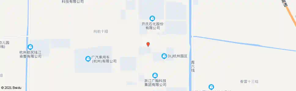杭州江东五路青六北路口_公交站地图_杭州公交_妙搜公交查询2025