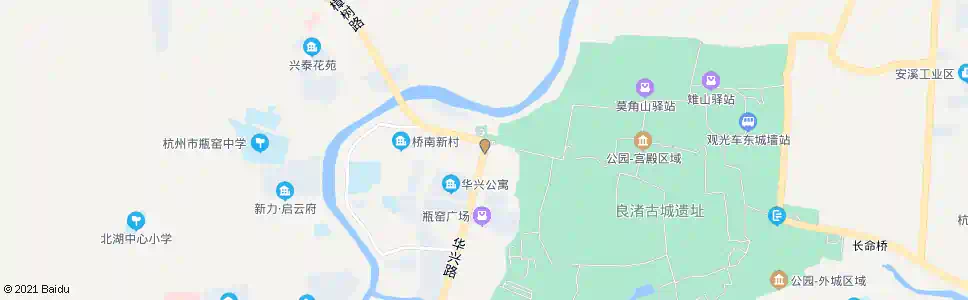 杭州华兴路北口_公交站地图_杭州公交_妙搜公交查询2025