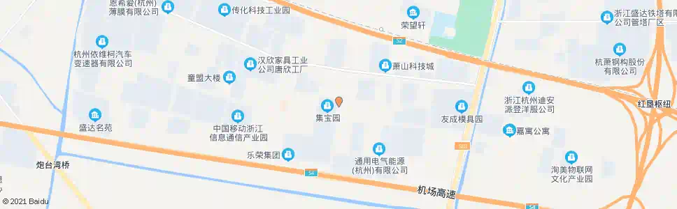 杭州龙成控股_公交站地图_杭州公交_妙搜公交查询2025