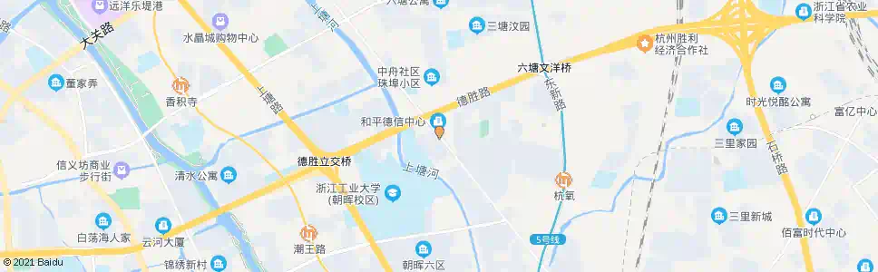 杭州绍兴路德胜路口_公交站地图_杭州公交_妙搜公交查询2025