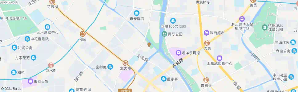 杭州长征桥_公交站地图_杭州公交_妙搜公交查询2025