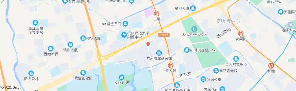 杭州望月社区_公交站地图_杭州公交_妙搜公交查询2025