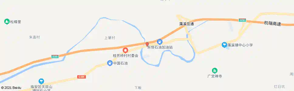 杭州藻溪开发区_公交站地图_杭州公交_妙搜公交查询2025
