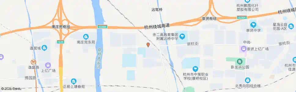杭州杨家浜小学_公交站地图_杭州公交_妙搜公交查询2025