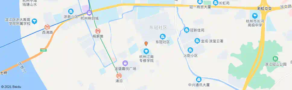 杭州蔡何家_公交站地图_杭州公交_妙搜公交查询2025