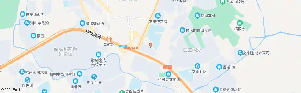 杭州鸡笼山_公交站地图_杭州公交_妙搜公交查询2025