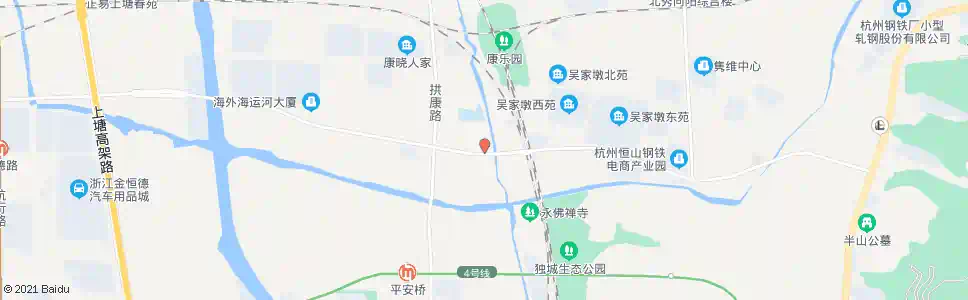 杭州康桥街道_公交站地图_杭州公交_妙搜公交查询2025