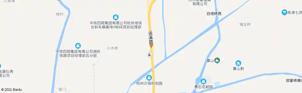 杭州南凉亭_公交站地图_杭州公交_妙搜公交查询2025