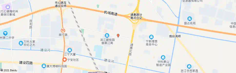 杭州利华路生兴路口_公交站地图_杭州公交_妙搜公交查询2025