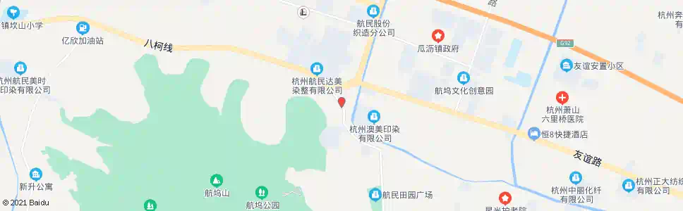 杭州航民电厂_公交站地图_杭州公交_妙搜公交查询2025