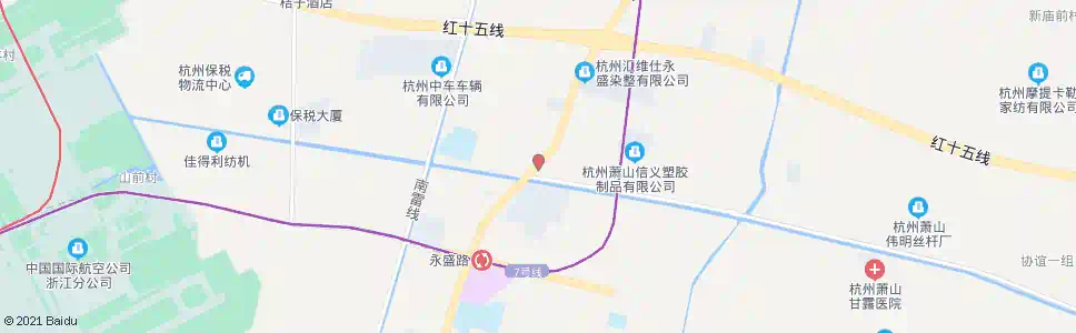 杭州伟南桥_公交站地图_杭州公交_妙搜公交查询2025
